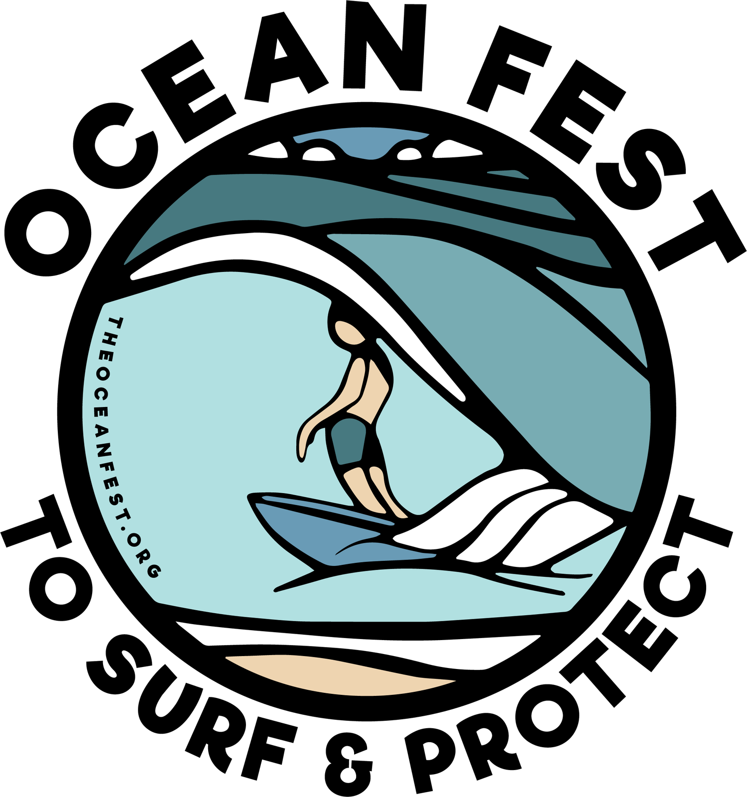 Ocean Fest Logo Full Color